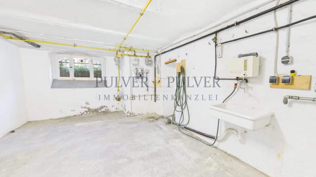 Gaszähler u. Waschküche